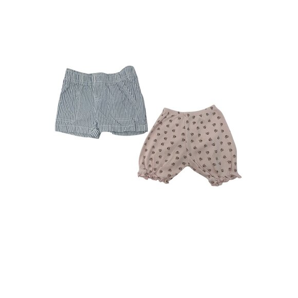 Baby Girls - 2 Leggings, 3 Shorts, 1 Skirt, 1‎ Top - Size 9 Months - Picture 13 of 13